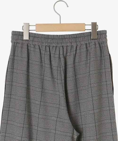 le.coeur blanc(ルクールブラン)の「グレンチェックイージーワイドパンツ(その他パンツ・レディース・ブラウン系その他2/ブラック系その他・38)」の7枚目の写真