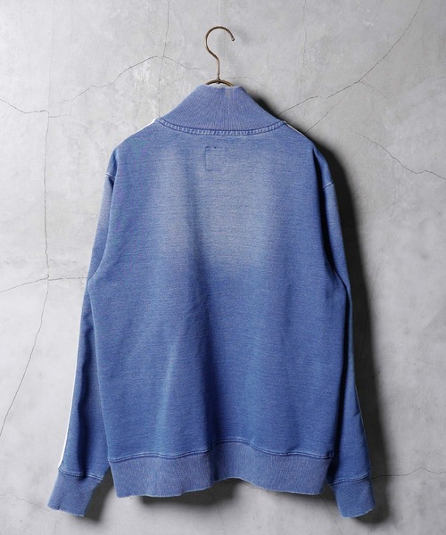 jiggys shop（ジギーズショップ）の「スウェットデニム トラックジャケット ブルゾン（デニムジャケット・メンズ・インディゴブルー/ブルー系その他/ブラック/グレー/ブルー・LARGE/X-LARGE/MEDIUM/SMALL）」の18枚目の写真