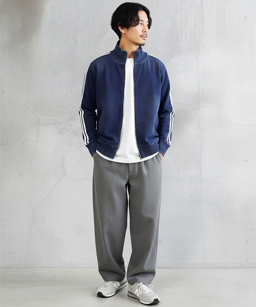 jiggys shop（ジギーズショップ）の「スウェットデニム トラックジャケット ブルゾン（デニムジャケット・メンズ・インディゴブルー/ブルー系その他/ブラック/グレー/ブルー・LARGE/X-LARGE/MEDIUM/SMALL）」の22枚目の写真