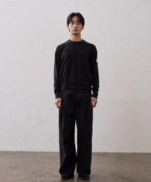 THE CLE（ザクレ）の「TWO TUCK COTTON WIDE PANTS（チノパンツ）」