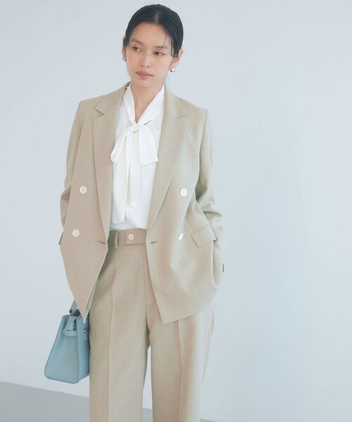 size SHORTあり］Greed グリード メランジ ダブル ジャケット