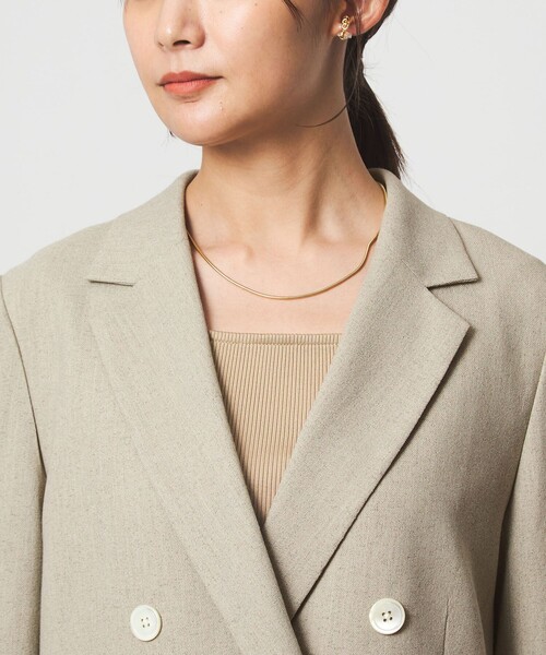 size SHORTあり］Greed グリード メランジ ダブル ジャケット