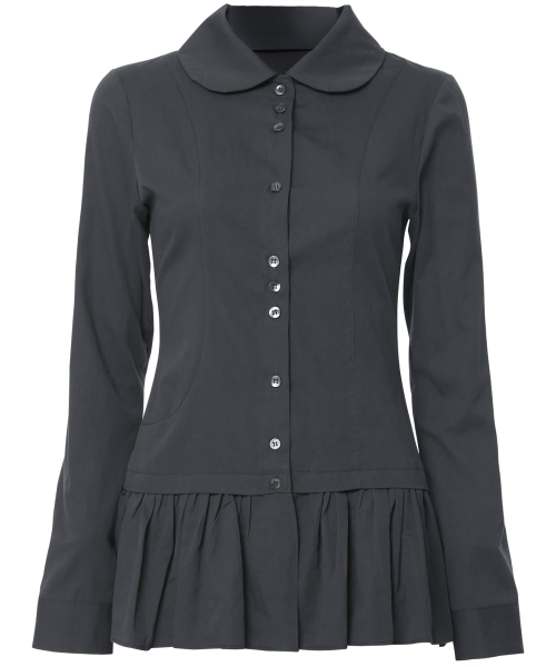 FLAREUP（フレアアップ）の「Dani Frill Shirts (FL-188_Charcoal)（シャツ/ブラウス・レディース・チャコール・1/2）」の7枚目の写真