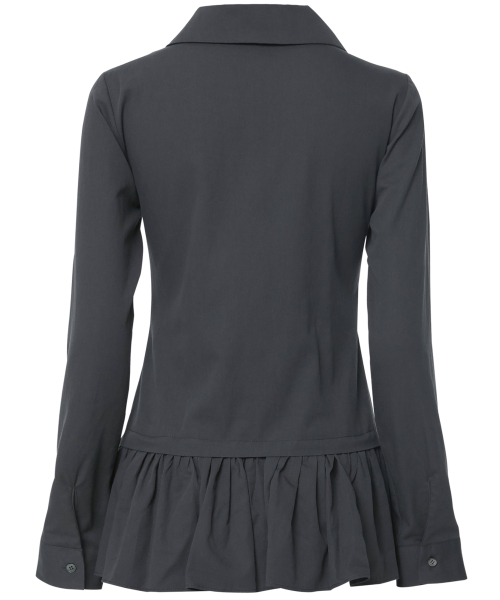 FLAREUP（フレアアップ）の「Dani Frill Shirts (FL-188_Charcoal)（シャツ/ブラウス・レディース・チャコール・1/2）」の9枚目の写真