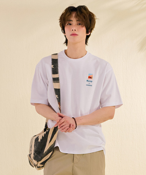 CHASECULT(チェイスカルト)の「男性 戦士 プリント 半袖 Tシャツ-DBRK5816D0A(Tシャツ/カットソー・メンズ・アイボリー・95/100/105)」の3枚目の写真