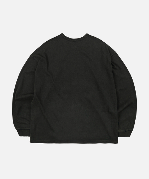 FRIZMWORKS(フリズムワークス)の「OG VINTAGE DYEING L/S TEE _ BLACK BROWN(Tシャツ/カットソー・メンズ・その他・MEDIUM/LARGE/X-LARGE/SMALL)」の2枚目の写真
