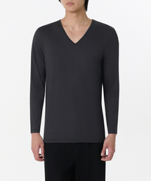 MUSINSA STANDARD（ムシンサスタンダード）の「[HIT STANDARD] Men's V-neck T-shirt_Inner Wear [Dark Grey]（インナーウェア/肌着・メンズ）」
