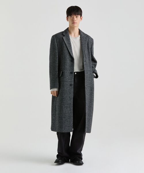MUSINSA STANDARD（ムシンサスタンダード）の「リラックスドCRスcoopネック長袖Tシャツ[マッシュルーム]（Tシャツ/カットソー・メンズ・その他・MEDIUM/LARGE/X-LARGE/XX-LARGE/XXX-LARGE）」の10枚目の写真