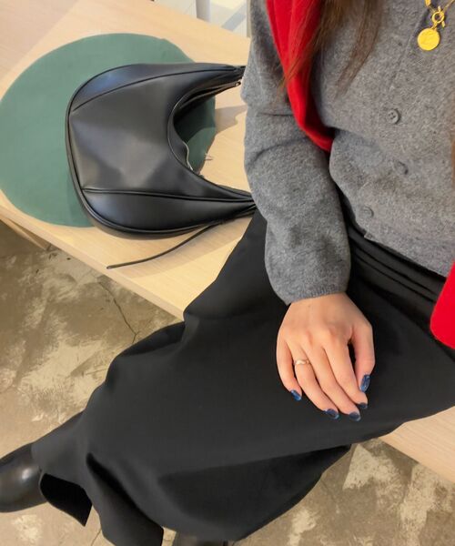 MUSINSA STANDARD WOMAN（ムシンサスタンダードウーマン）の「ウィメンズマキシスカート[ブラック]（スカート・レディース・その他・SMALL/MEDIUM/LARGE/X-SMALL）」の12枚目の写真
