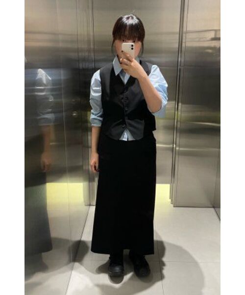 MUSINSA STANDARD WOMAN（ムシンサスタンダードウーマン）の「ウィメンズマキシスカート[ブラック]（スカート・レディース・その他・SMALL/MEDIUM/LARGE/X-SMALL）」の20枚目の写真