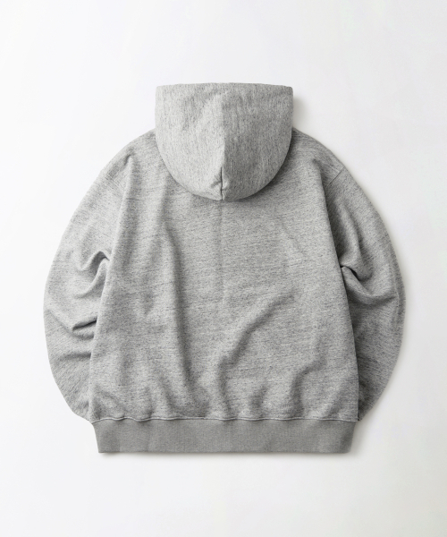 OUTSTANDING(アウトスタンディング)の「AUTHENTIC COMFORT HOOD ZIP SWEAT_HEATHER GRAY(パーカー・メンズ・その他・MEDIUM/LARGE/X-LARGE)」の2枚目の写真