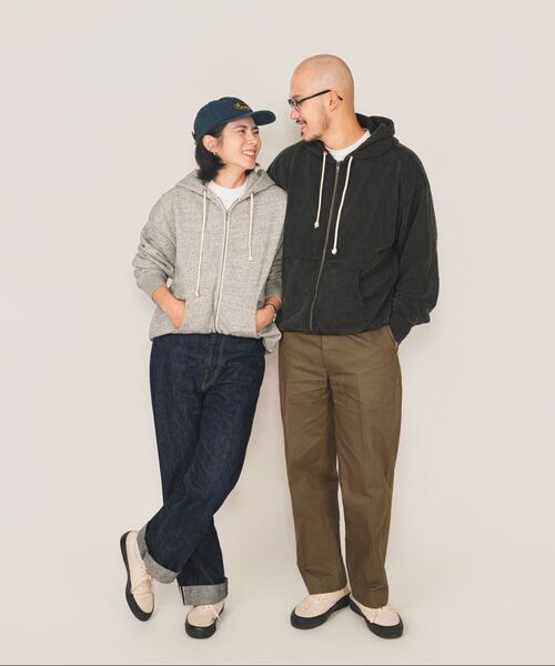 OUTSTANDING(アウトスタンディング)の「AUTHENTIC COMFORT HOOD ZIP SWEAT_HEATHER GRAY(パーカー・メンズ・その他・MEDIUM/LARGE/X-LARGE)」の8枚目の写真