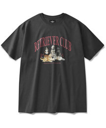 Retriever Club（レトリーバークラブ）の「RETRIEVER FRIENDS SHORT SLEEVE [CHARCOAL GRAY]（Tシャツ/カットソー）」