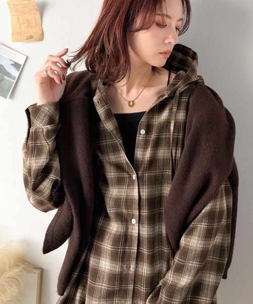 セール】ゆるっと羽織ってかわいくキマる。”旬顔” 裾ドロスト微起毛