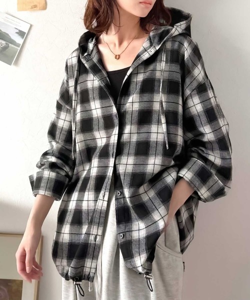 セール】ゆるっと羽織ってかわいくキマる。”旬顔” 裾ドロスト微起毛