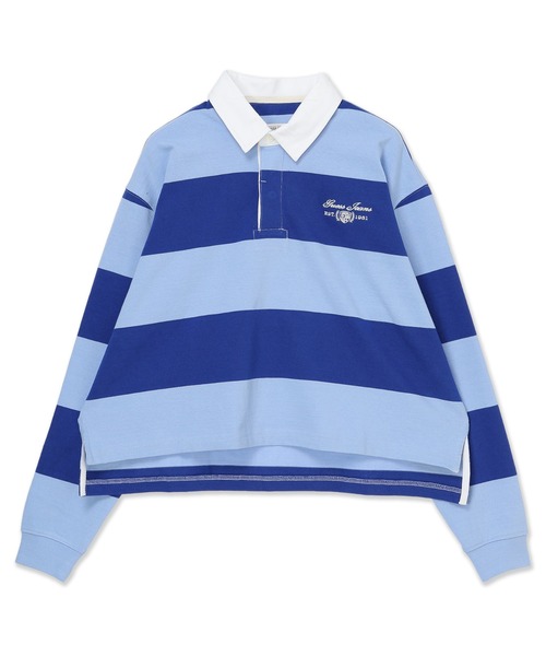 GUESS JEANS Long Sleeves Rugby Polo Shirt ラガーシャツ | GUESS