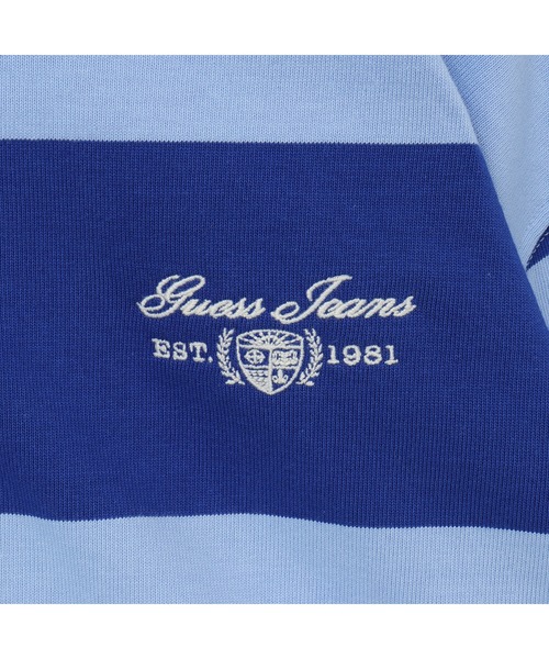 GUESS JEANS Long Sleeves Rugby Polo Shirt ラガーシャツ | GUESS