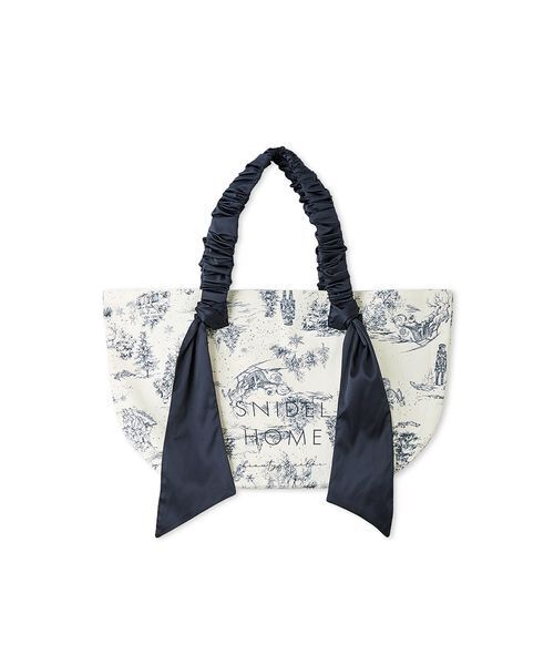 セール】オーガニックキャンバストート -BIG-（Toile de Jouy