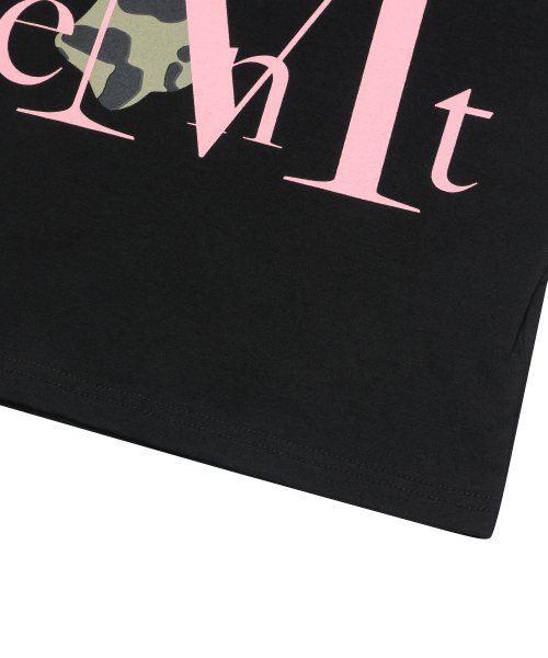 MUCENT(ムセント)の「サハラカモクロスナグランスリムフィット半袖Tシャツ(2カラー)(Tシャツ/カットソー・レディース・ブラック系/ブラック系1/ホワイト・FREE)」の13枚目の写真