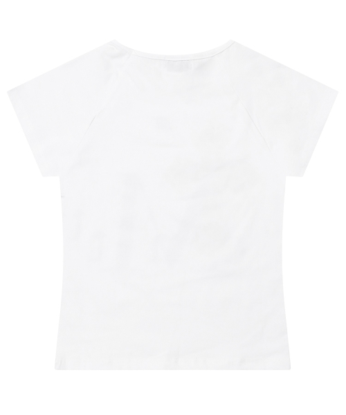 MUCENT(ムセント)の「サハラカモクロスナグランスリムフィット半袖Tシャツ(2カラー)(Tシャツ/カットソー・レディース・ブラック系/ブラック系1/ホワイト・FREE)」の6枚目の写真