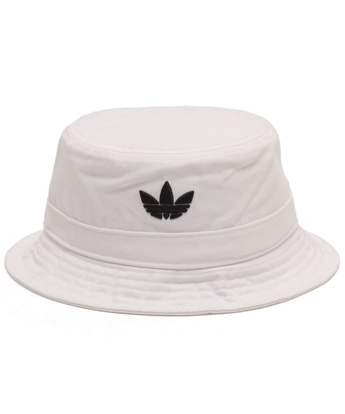 adidas（アディダス）の「adidas ADICOLOR BUCKET / アディダス アディカラー バケットハット（ハット・メンズ・ホワイト・M/L）」の2枚目の写真