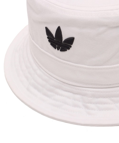 adidas（アディダス）の「adidas ADICOLOR BUCKET / アディダス アディカラー バケットハット（ハット・メンズ・ホワイト・M/L）」の6枚目の写真