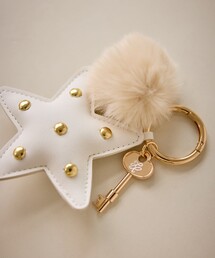 ROPE' PICNIC | フェイクファー付きバッグチャーム(キーホルダー)