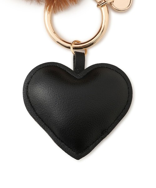 超希少♥非売品‪‪❤︎‬入手困難♥ビッグエコー限定❣️チャームストラップ ハートポーチ付合皮ストラップ スマホショルダー （キーホルダー