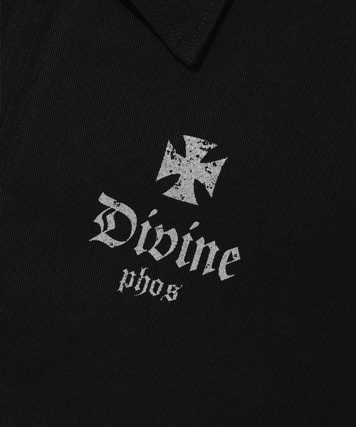 PHOS333(フォースサンサンサン)の「【UNISEX】PHOS333/Trucker ジャケット(ナイロンジャケット・レディース・ブラック・LARGE/MEDIUM)」の16枚目の写真