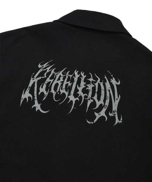 PHOS333(フォースサンサンサン)の「【UNISEX】PHOS333/Trucker ジャケット(ナイロンジャケット・レディース・ブラック・LARGE/MEDIUM)」の19枚目の写真