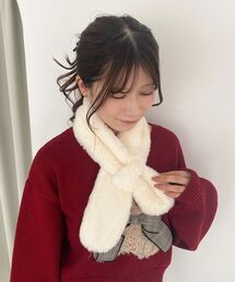 MAJESTIC LEGON | リボンティペット(ストール/ショール)