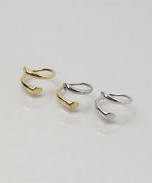 金属アレルギー対応「ieLS」ステンレス カール フリーリング