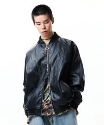 CRITIC（クリティック）の「SOUVENIR JACKET BLACK（ライダースジャケット）」