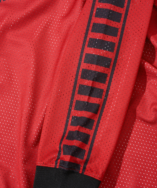 PHYPS MOTORCYCLE(フィップスモーターサイクル)の「Vingtage Racing Mesh Long sleeve Red(Tシャツ/カットソー・レディース・その他・MEDIUM/LARGE/X-LARGE/SMALL)」の8枚目の写真