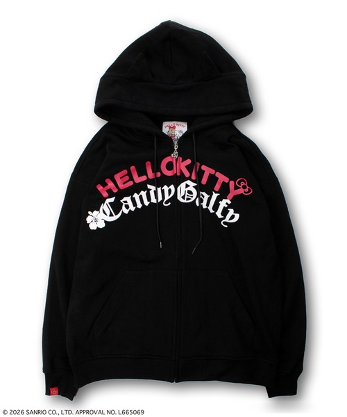 GALFY(ガルフィー)の「【GALFY/ガルフィー】コラボ 仲子パーカー(パーカー・レディース・ブラック/ホワイト/杢グレー・L/XL)」の6枚目の写真