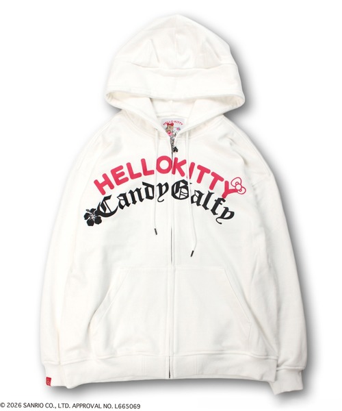 GALFY(ガルフィー)の「【GALFY/ガルフィー】コラボ 仲子パーカー(パーカー・レディース・ブラック/ホワイト/杢グレー・L/XL)」の8枚目の写真