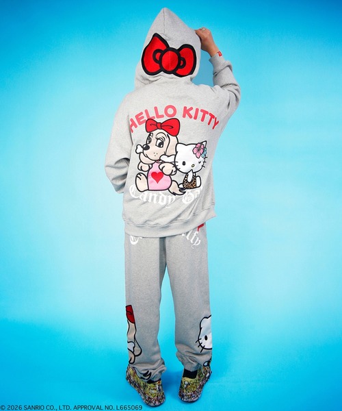 GALFY(ガルフィー)の「【GALFY/ガルフィー】コラボ 仲子パーカー(パーカー・レディース・ブラック/ホワイト/杢グレー・L/XL)」の13枚目の写真