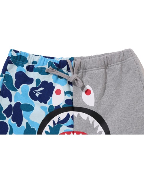 A BATHING APE(アベイシングエイプ)の「ABC CAMO SHARK SWEAT PANTS(スウェットパンツ・レディース・グリーン/ピンク/ブルー・MEDIUM/X-SMALL/SMALL)」の8枚目の写真