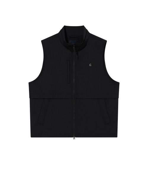 COVERNAT(カバーナット)の「ウィンドブレーカー ベスト Black(ナイロンジャケット・メンズ・その他・SMALL/MEDIUM/LARGE/X-LARGE/XX-LARGE)」の2枚目の写真
