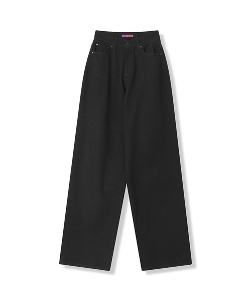 Vivacious(ビバシャス)の「Minimal Straight Jeans WHITE(デニムパンツ・レディース・ホワイト・SMALL/MEDIUM/LARGE)」の2枚目の写真