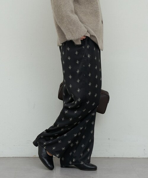 手洗い可】プリントサテンパンツ（その他パンツ）｜GALLARDAGALANTE