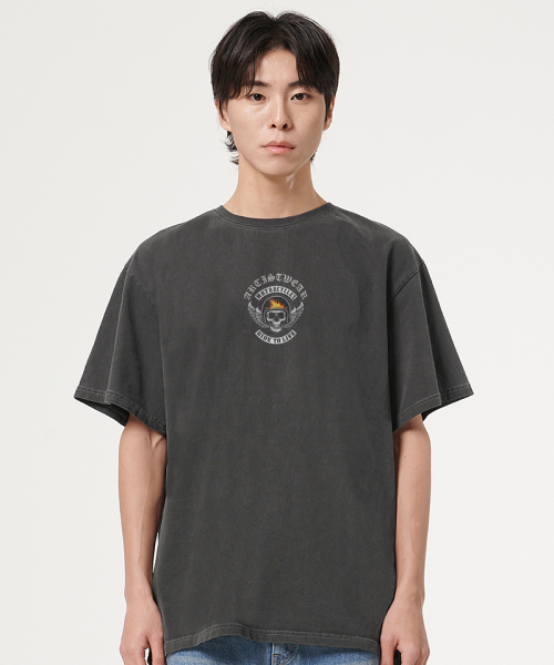 ARTISTWEAR（アーティストウェア）の「[ATW] レブアップピグメント半袖Tシャツ（Tシャツ/カットソー・レディース・ブラック・SMALL/X-LARGE）」の3枚目の写真