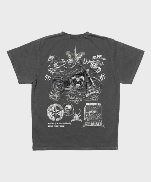 ARTISTWEAR（アーティストウェア）の「[ATW] レブアップピグメント半袖Tシャツ（Tシャツ/カットソー・レディース・ブラック・SMALL/X-LARGE）」の6枚目の写真