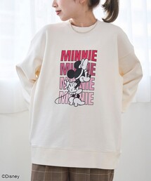 【MICKEY(ミッキー)/別注】アソートロゴ裏毛スウェット(WEB限定サイズあり)