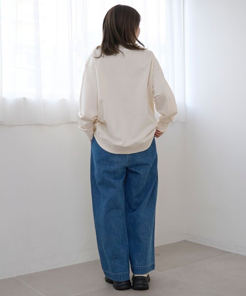 coen（コーエン）の「【MICKEY（ミッキー）/別注】アソートロゴ裏毛スウェット（WEB限定サイズあり）（スウェット・レディース・オフホワイト/その他6/ロイヤルブルー/ダークグレー/その他3/その他2/その他1/その他8/ピンク/その他5/その他7/その他4/ナチュラル・M/XL/L）」の17枚目の写真