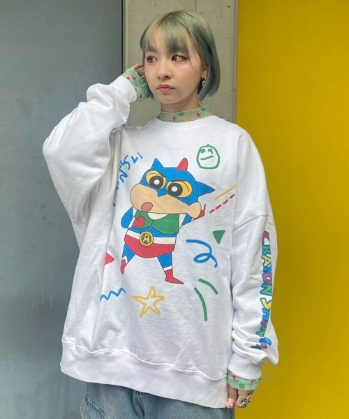 Candy Stripper（キャンディストリッパー）の「【クレヨンしんちゃん】シアータートル トップス（その他トップス・レディース・ブラック/ミント/ピンク・FREE）」の9枚目の写真