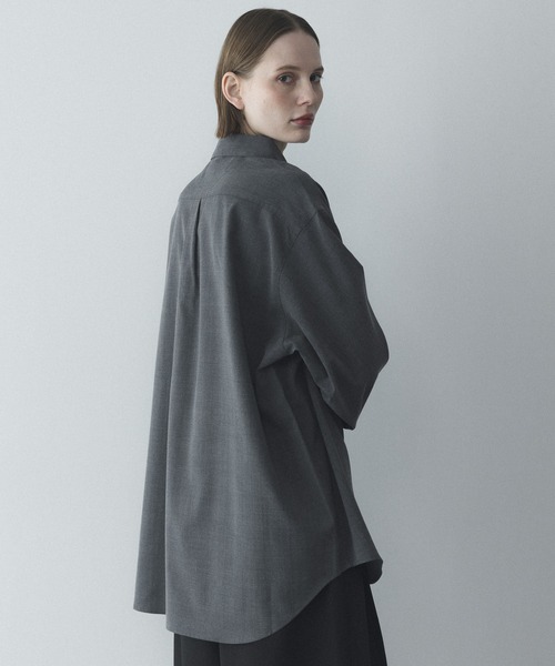 remer(リメール)の「ルーズオーバーサイズポケットシャツ / Loose Oversized Pocket Shirt(シャツ/ブラウス・メンズ・チャコールグレー/ブラウン/ブラック・SMALL/X-SMALL/LARGE/MEDIUM)」の14枚目の写真