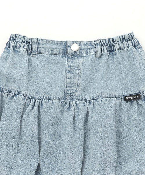 by LOVEiT（バイラビット）の「バルーンティアードスカート（スカート・キッズ・ブラック/ブルー・130cm/160cm/150cm/140cm/120cm）」の9枚目の写真