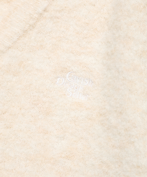 Cavish(カビシ)の「W TWO TONE BOUCLE CARDIGAN IVORY(CV2EFFK683A)(カーディガン/ボレロ・レディース・アイボリー・FREE)」の4枚目の写真