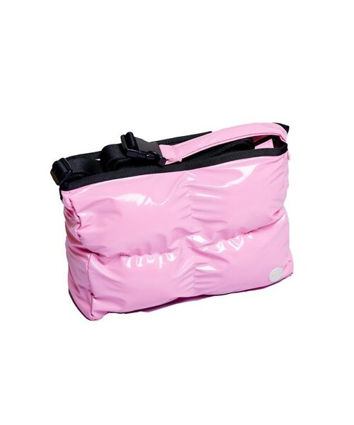 DAMP(ドントアスクマイプラン)の「2WAY padded messenger bag_pink(メッセンジャーバッグ・レディース・その他・ONE SIZE)」の3枚目の写真